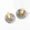 Dangano lampadario 2021 Boho Round Pearl Shell Earring Girls Fashion Colorful Abalone Biielli per le donne Summer Party GI2525708