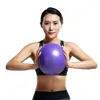 Mini Yoga Ball Women Gym Fitness كرات PVC 25 سم بيلاتيس التوازن بين العلاج بالجمب