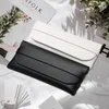 Custodia protettiva per occhiali da sole Borsa a mano per occhiali in pelle PVC fatta a mano Colori puri Accessori per occhiali di moda opzionali multipli