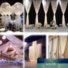 Vit 54 x120 ft 40 meter Tulle Bolt Wedding Decoration Bolt Pew Craft Favor Fabric Bridal Favor Party Banket Gift Decor271d