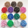 1/8 inch kleine kaart push pins map tacks, plastic kop met stalen punt, 100 stuks / set, 14 kleuren voor optie