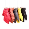 Olekid 2020 jaqueta de inverno para meninas com capuz engrossar quente parka longa para meninos 2-10 anos crianças outerwear bebê casaco lj201124
