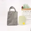 Multifunctionl Stripe Lunch Box Bag Shopping Stockage Sacs de pique-nique portables Achat fourre-tout