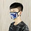 Camouflage Maskers Designer Respirator Wasbaar Ademend Elastische Camo Print 2 Laag Earloop Mouth Cover Unisex Outdoor Anti-Dust ZcGy114