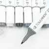 30 Цветов GreySscale Art Marker Pen Doubleded Sketch Маркеры на основе алкогольных чернил нейтральные серые тона.