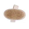 Natural Wooden Bristle Bath Brushes Household SPA Body Cleaning Massage Brush Bathroom Scrubbing Tools