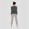 Chaqueta deportiva para mujeres abrigo de yoga de yoga seca rápida fitness con capucha con capucha corriendo ropa deportiva entrenamiento gimnasio tops chaqueta elástica jogging chaquetas