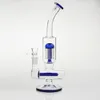 8Arm Percolator Glass Water Pipe Hookah Recycler Bong Tobacco Smoking Pipes Perc Beaker Bongs Bowl