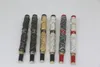 Luxury Jinhao Pen Six Color Stlye Unique Double Dragon Embossment Metal Roller Pen Stationery Skolkontor Tillbehör för bästa gåvor