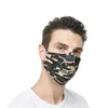 Volwassenen Camouflage Gezicht Mond Masker Doek Respirator PM2.5 Bescherming Opvouwbare Anti Haze Stofdicht Mascherine Originaliteit Nieuwe Collectie 3 5SM F2