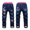 Boys Jeans Casual Child Plus Velvet Pants Winter Kids Jeans Boys 2- Girls Thicking Warm Denim Trousers Teen Clothes LJ201203