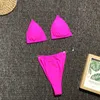 Sexy Micro Bikinis 2021 Mujer Triangle Bikini Set Brasilianer Badeanzug weiblicher Badegäste Hoch geschnitten