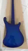 Wholesale custom new left-handed 4 string 4003 high quality electric guitar blue explosion with free shipping