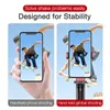 Cafele 3 i 1 trådlös Bluetooth selfie stick gimbal stabilisator vikbar handhållen stativ monopod med fjärrkontroll för telefon LJ23507210