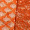 Ruban de bonne qualité Brocade dentelle gland tissu africain dernier nigérian pour robes de soirée de mariage APW2918B
