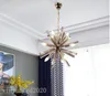 Lampadario moderno Spuknit Illuminazione Soggiorno Luci sospese in cristallo Lampada decorativa Lampada a sospensione per sala da pranzo