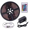 Haute qualité 5M RGB 5050 Bande lumineuse LED étanche SMD 44 Key Remote Wifi Wireless Light