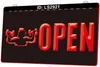 Sign LS2921 Gym Open Gymnasium Room 3D Engraving LED Light Sign Wholesale Retail