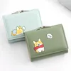 Venda Quente Wallet Mulheres Cute Corgi Doge Design Mulheres Carteiras Mulheres PU Couro Feminino Dinheiro Curto Dinheiro Com Moeda Bolso Novo Cartera Mujer