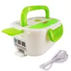 AHTOSKA Portable1.05L12v / 220V Riscaldamento elettrico Lunch Box Spina per auto Scaldavivande Bento per la scuola Ufficio Casa Stoviglie in plastica T200710