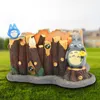 Jqworv modern karikatür etli ekici pot reçinesi yaratıcı el sanatları sevimli totoro saksı ev dekorasyonları vazo mini bahçe tencereleri y25724974