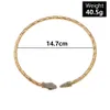 S2847 Modeschmuck Snake Choker Halskette Kette Einstellbare Schlangenschwanz Linked Chaplet Weibliche Halsketten