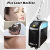 Stand Pico Laser Détatouage Machine De Beauté Serrage De La Peau Noir Poupée Traitement 1320nm Longueurs D'onde Rajeunissement Du Visage