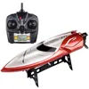 2.4G 4CH High Speed ​​Racing Boat 30 km/h med läge Switch Self Righting Surfing RC Boat 150m RC Distance RC Speedboat Racing till