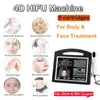 Appareil médical professionnel corée smas hifu facial machine 4D Hifu Lifting du visage et dissolvant de rides Hifu Smas appareil de levage du visage