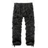 Men's Cotton Military Cargo Pants 8 Pockets Casual Work Combat Trousers Male Military Army Camo Cargo Pants Plus Size 40 42 44 201128