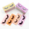 Hela ögonfransarna 100 Real Siberian Mink Fur 15mm 20mm 25mm Mink Eyelashes 5D 6D 3D Mink Lashes1689414