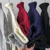 Pulls pour hommes pull de noël hommes vêtements hiver printemps col roulé couleur unie décontracté coupe ajustée marque