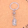 Mode porte-clés 26*14mm Ganesha éléphant bouddha pendentifs bijoux à bricoler soi-même voiture porte-clés porte-anneau Souvenir pour cadeau