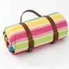 Thickened Outdoor Pads Picnic Mat Leather Strap Outing Camping Waterproof Picnic Camping Cloth Pad