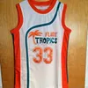 Maglia da basket Semi Pro cucita personalizzata Jackie Moon # 33 Uomo Donna Gioventù XS-5XL