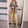 Women Blazers and Jackets Tops Long Sleeve with Buttons Office Lady Clothing Black Blazer Spring Autumn Clothing LJ200911