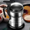 Electric Coffee Makers Grinder Kök Cereal Nötter Bönor Kryddor Korn Grindermaskin Multifunktionell Hem EU-kontakt 220V