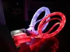 1m Cell Phone Cables Led USB Cable TPE Flash Light Up Data Line Mobile Phone Charger Glowing Android Micro USB Cable Type c Cable