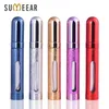 50 sztuk / partia 12 ml Przenośne Mini Podróż Perfumy Atomizer Odnawialny Pusty Spray Kobiety Mężczyźni Zapach Wafters