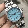 Reloj de pulsera para hombre con fecha automática 2020, reloj de pulsera con movimiento 2813 de alta calidad para hombre, reloj marrón de acero inoxidable 204i