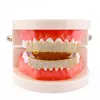 Luksusowy hip hop grillz zęby biżuteria biżuteria sześcienna cyrkonia lód na gold grillz dentystyczne grille akcesoria 9166585