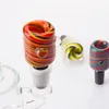 Fumando a fumar Bong Bowl Bowl Dry Herb Solter 14mm 18mm macho para vidro ou sonda de tubo de água de silicone