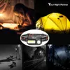 Super Bright LED Headlamp COB Work Light 7 Lighting-lägen som drivs med 18650 batteri lämplig för fiske, camping etc.