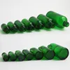 Promoción 20 piezas 5 10 15 20 30 50 100 ml botella de vidrio verde con pipeta cuentagotas e líquido aceite esencial suero botellas de perfume 8214435