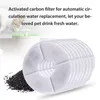812pcs Activated Carbon Filter Pet Dog Cat 1.8L LED Automatic Water Drinking Fountain Kitten Bowl Drink Dish Y200917