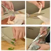 Poultry Chicken Shears Metal Safety Locks Kitchen Food Scissors Stainless Steel Vegetable Shallot Cutter Fish Scaler Scissors DH147983620