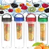 Nouveau vente chaude 700 ml BPA gratuit fruits infuseur jus shaker sport citron bouteille d'eau tour randonnée portable escalade bouteilles d'eau 201105