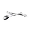 6PCS Creative Wrench Shape Stainless Steel Dinner Knife Tea Fork Coffee Spoon Dinnerware Set Cutlery Utensil Kitchen Accessories T200524