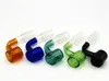 New colorful glass Banger Ash Holder For Glass Bong Bowl 14MM 18 mm Joint Smoking Pipe Bucket Glass Nail Bowl