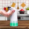 Dispensador de jabón líquido inteligente Automático Inducción Espuma Lavado Teléfono móvil Sensor infrarrojo Cocina Herramientas de baño Y200407